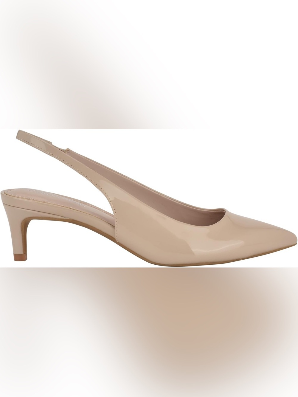 Calvin Klein Women's Dainty Kitten Heel Slingback Pumps